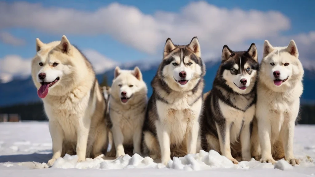Are huskies prone to sensitive stomachs?
